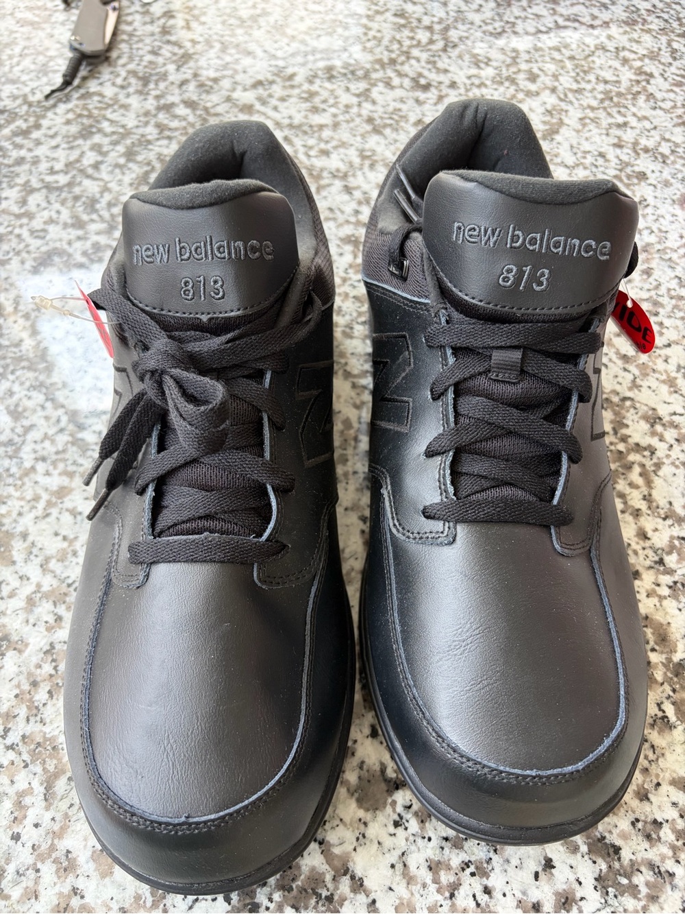 New Balance 813 Men's Black Comfort Walking Shoes